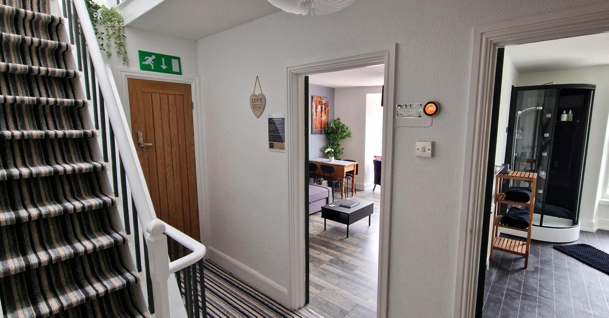 The Penthouse Ny Loft Apartment Barmouth Esterno foto